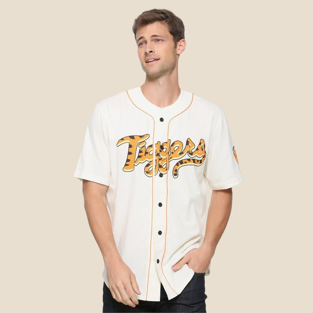 Disney Tigger Baseball Jersey Oversized Unisex Small Robin Winnie the Pooh